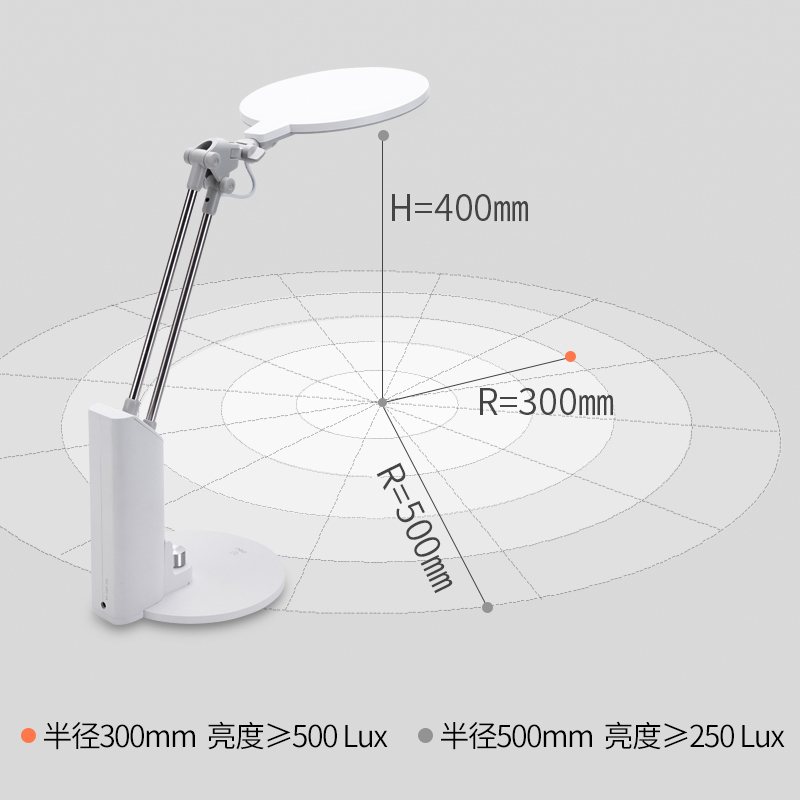 尊龙凯时4304_LED台灯(白色)